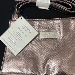 Jimmy Choo Metallic Pink Tote